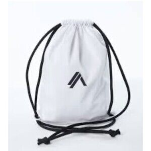 Alphalete Athletics  Drawstring New Classic String Backpack White